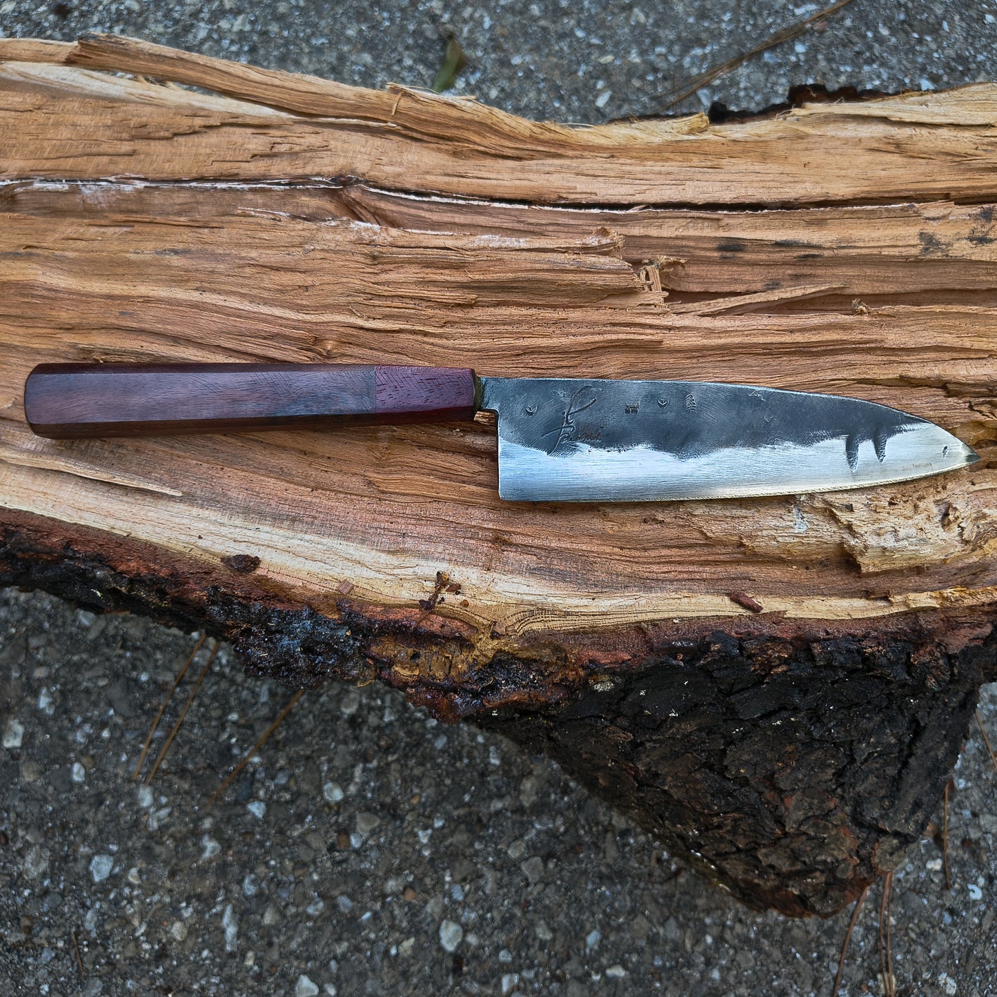 155mm 1075 high carbon Gyuto