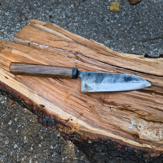 140mm 1075 High carbon Santoku